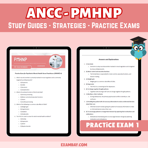 Psychiatric-Mental Health Nurse Practitioner Study Guide 2025-2026 - Practice Exam 200 Questions