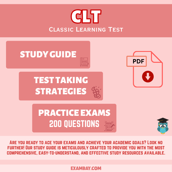 CLT Study Guide 2025–2026: Classic Learning Test Study Guide, Homeschool High School Entrance Exam, Detailed Content Review & 2 Practice Tests