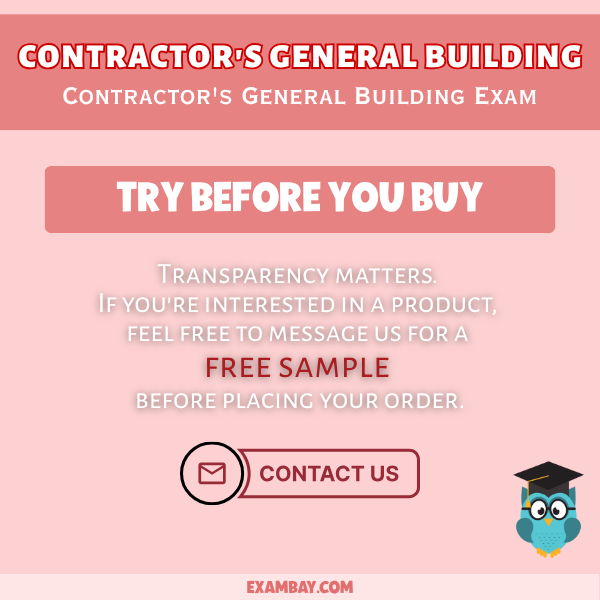 Contractor's General Building Exam Study Guide 2025-2026: Essential Guide for Building Industry - From Initial Planning to Safety Management