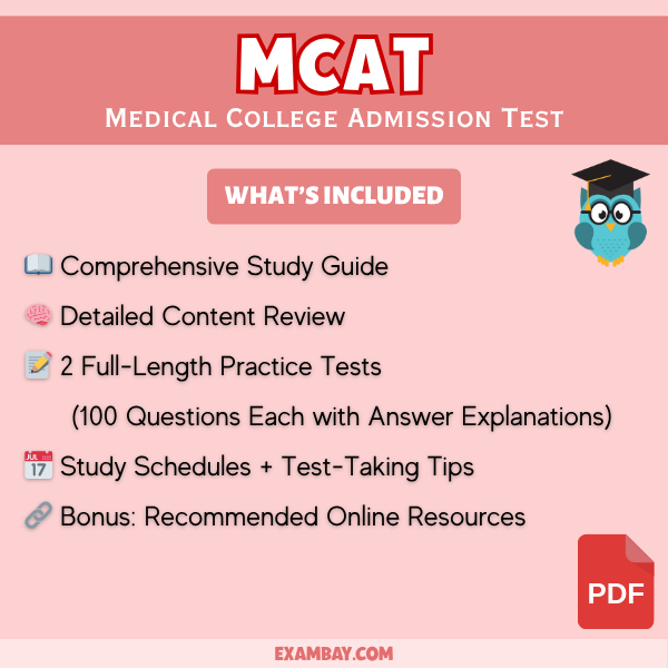 MCAT Study Guide 2025-2026: In-Depth Content Review, Practice Tests & Strategies for Medical College Admission Test |Medical School Entrance