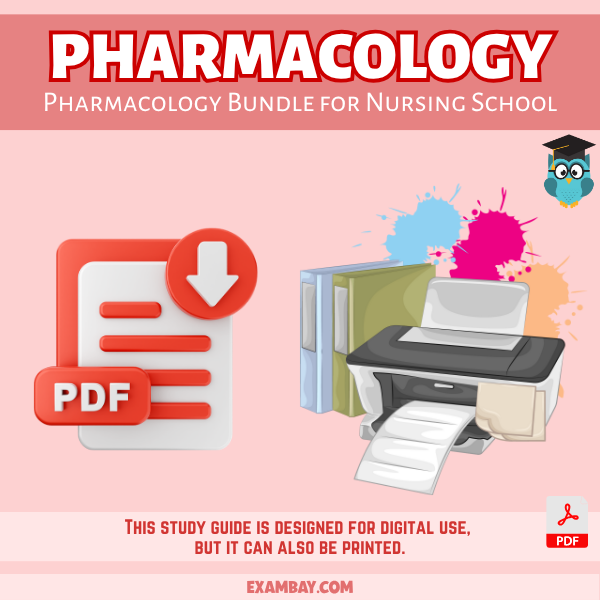 Pharmacology Bundle for Nursing School and NCLEX 2025–2026