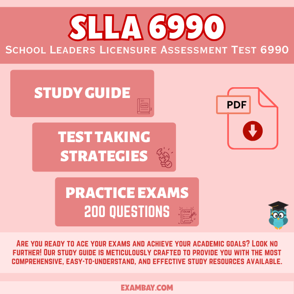 SLLA 6990 Exam Prep Study Guide 2025-2026: In-Depth Content Review, Practice Tests & Exam Strategies for Educational Leadership Success