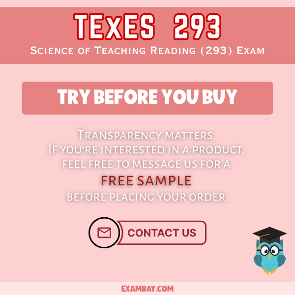 TExES Science of Teaching Reading 293 Study Guide 2025-2026: Detailed Content Review, Test-Taking Strategies and Full-Length Practice Tests