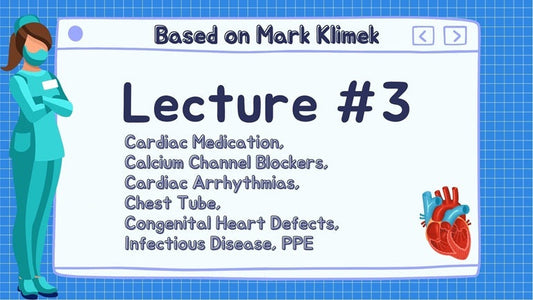 Mark Klimek NCLEX Review: Cardiac Medication, Calcium Channel Blockers, Cardiac Arrhythmias, Chest Tube