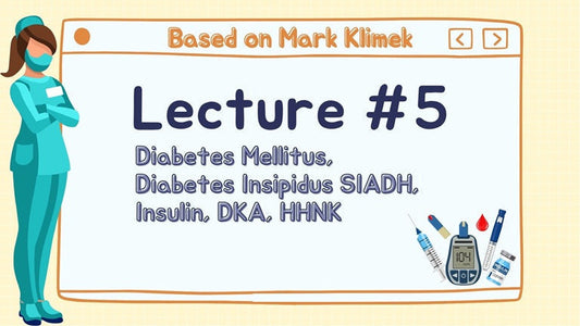 Mark Klimek NCLEX Review: Diabetes Mellitus, Diabetes Insipidus SIADH, Insulin, DKA, HHNK