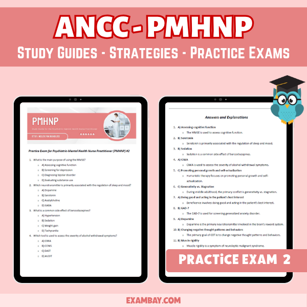 Psychiatric-Mental Health Nurse Practitioner Study Guide 2025-2026 - PMHNP Certification