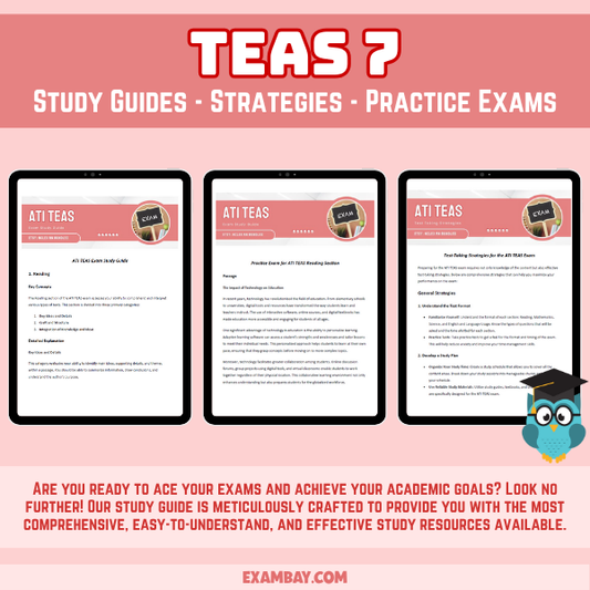 TEAS 7 Question Bank 2025-2026 [+2000 Questions]