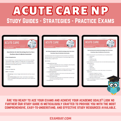 Adult Gerontology Acute Care Nurse Practitioner Study Guide 2025-2026 - AGACNP Certification