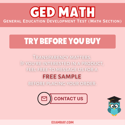 GED Math Prep 2025-2026: In-Depth Content Review, Practice Tests & Exam Strategies to Unlock GED Math Brilliance | GED Math Success Awaits