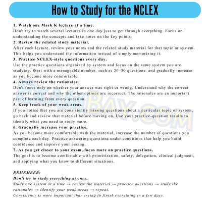 How to study for the NCLEX with Mark Klimek