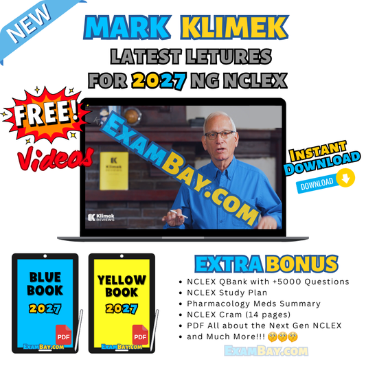 Mark Klimek Lectures NCLEX