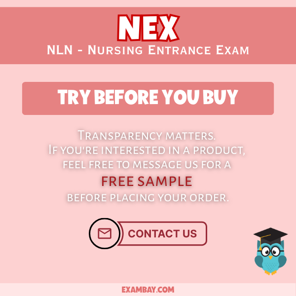 Nex Test Math Questions NEX Study Guide 2025–2026: NLN Nurse Entrance Exam Prep Guide | Detail ...