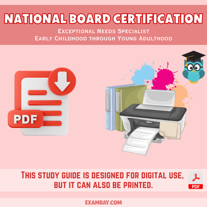 National Board Certification Exceptional Needs Specialist (Early Childhood through Young Adulthood) Study Guide 2026: NBPTS Certification