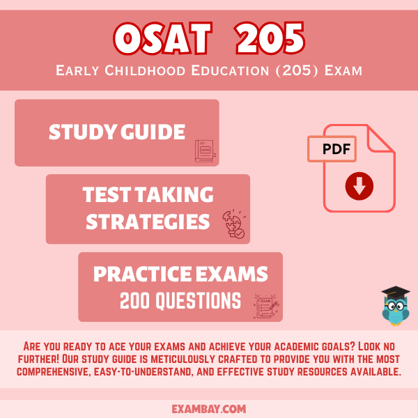 OSAT Early Childhood Education (205) Study Guide 2025-2026 – ExamBay