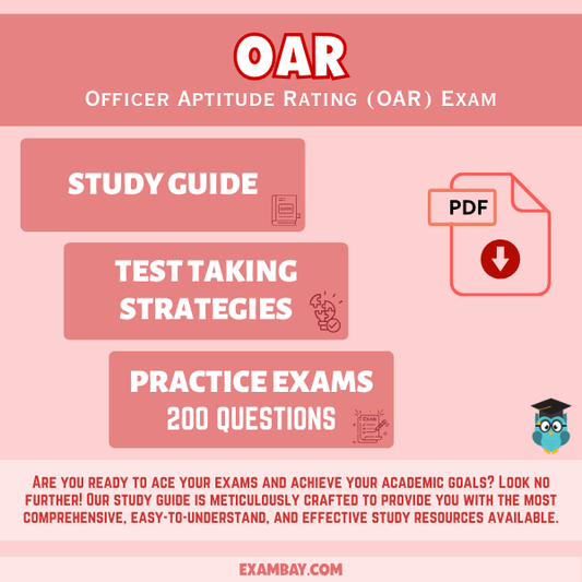 OAR Study Guide 2025-2026: Officer Aptitude Rating Exam