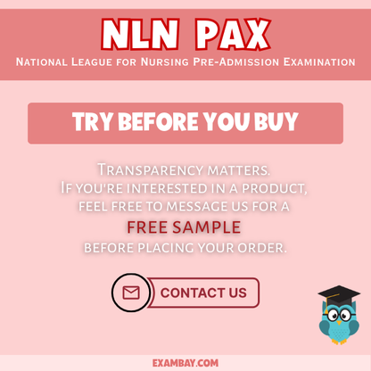 NLN PAX Study Guide 2025-2026: Nursing School Entrance Exam and Allied Health Excellence