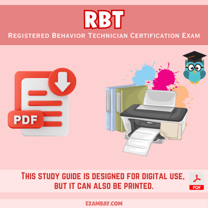 RBT Exam Study Guide 2025-2026: ABA Certification Made Easy | Registered Behavior Technician