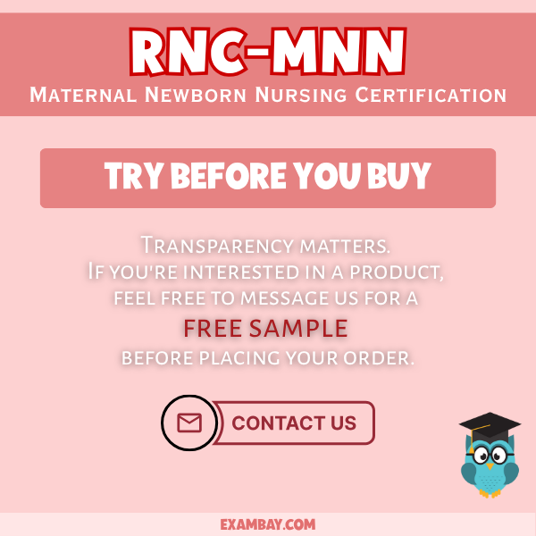 Maternal Newborn Nursing Exam Study Guide 2025-2026: Pass the RNC-MNN Certification with Detailed Content Review, Exam Tips & Practice Tests