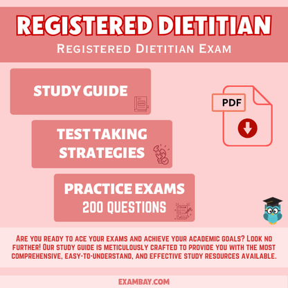 Registered Dietitian Exam Study Guide 2025-2026: CDR Certification