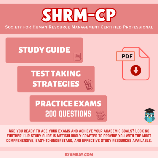 SHRM-CP Exam Study Guide 2025-2026: Certified HR Professional Guide with In-Depth Content Review, Full-Length Practice Tests & Exam Strategies