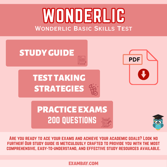 Wonderlic Basic Skills Test Study Guide 2025-2026 | Detailed Review of Verbal & Math Section, Exam Strategies and Full-Length Practice Tests
